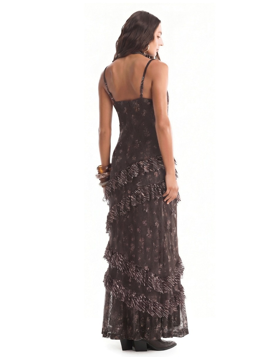 Vestido largo casual para mujer 2