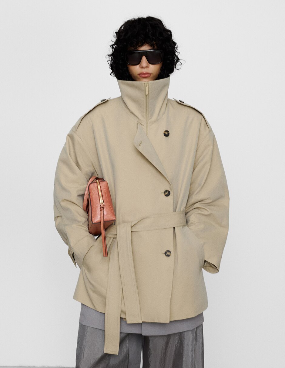 Chamarra acolchada hugo impermeable para mujer