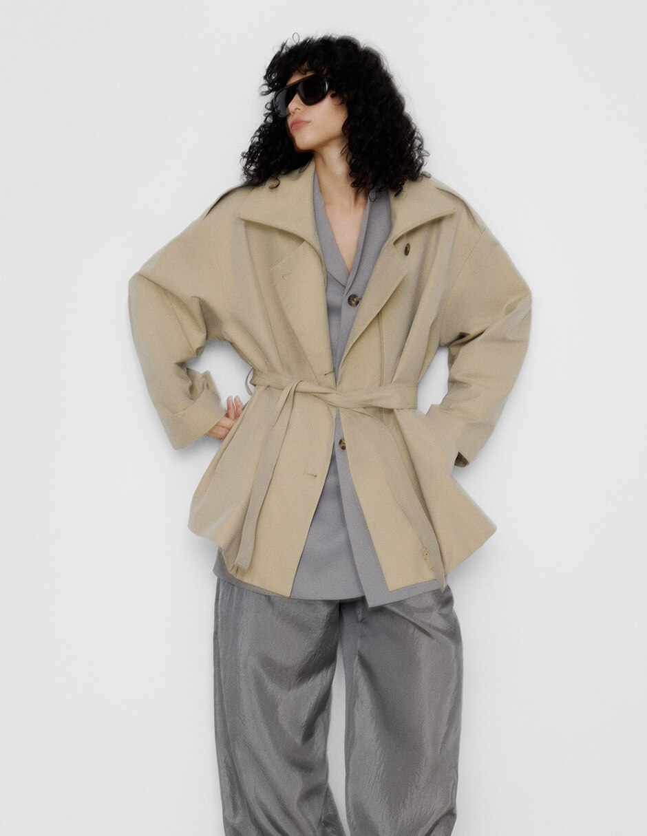 Chamarra acolchada hugo impermeable para mujer 4