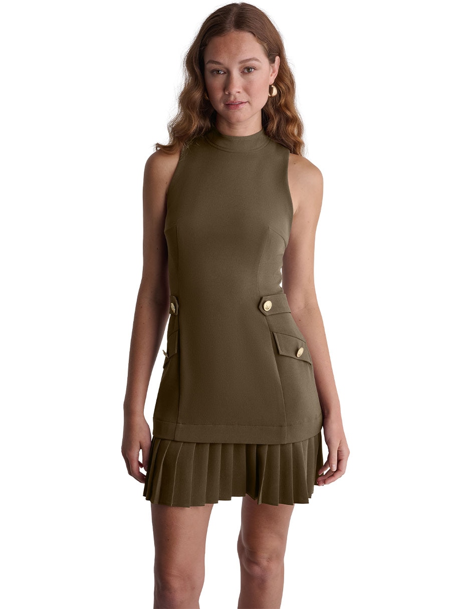 Vestido corto casual para mujer 4