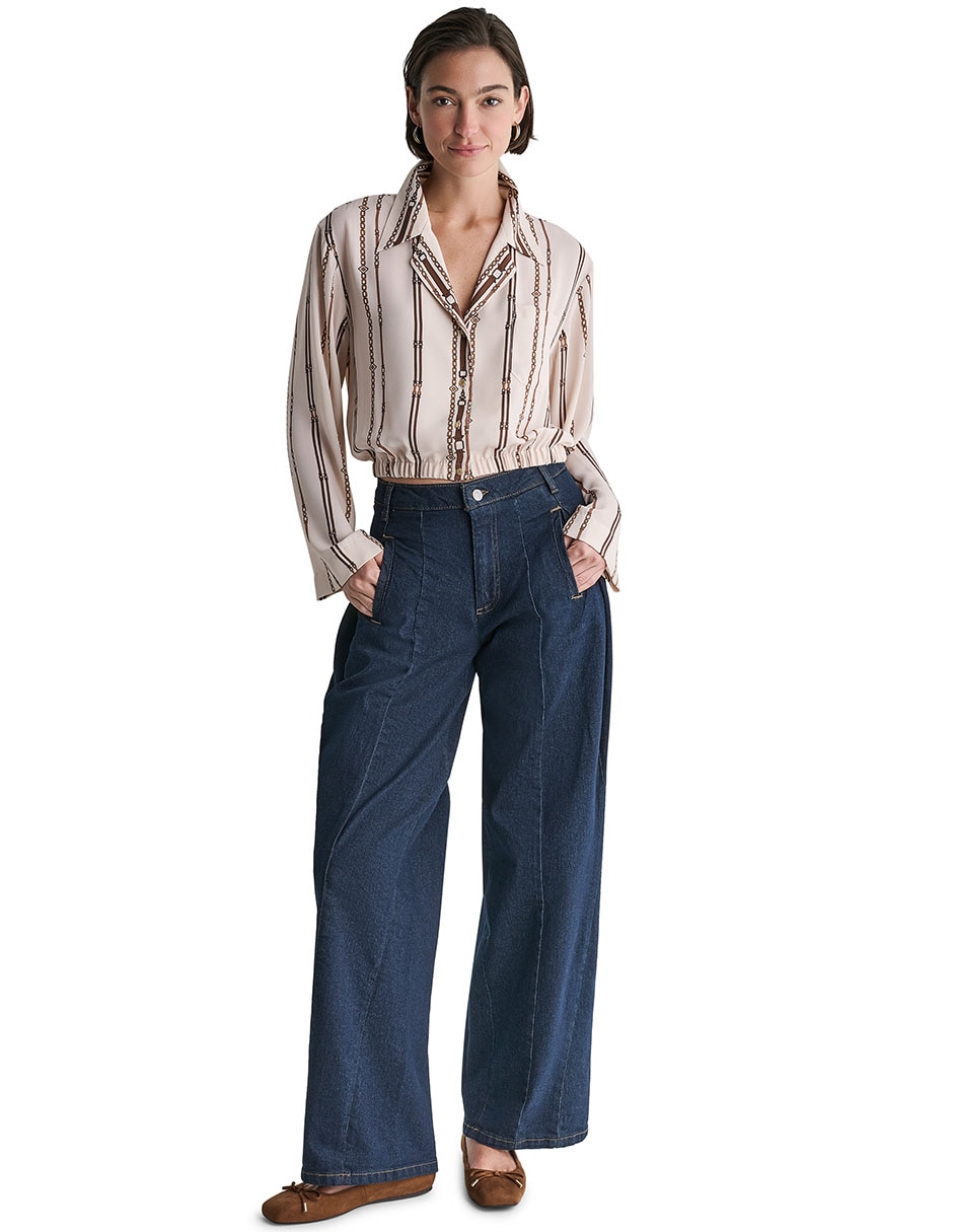 Blusa manga larga para mujer 4