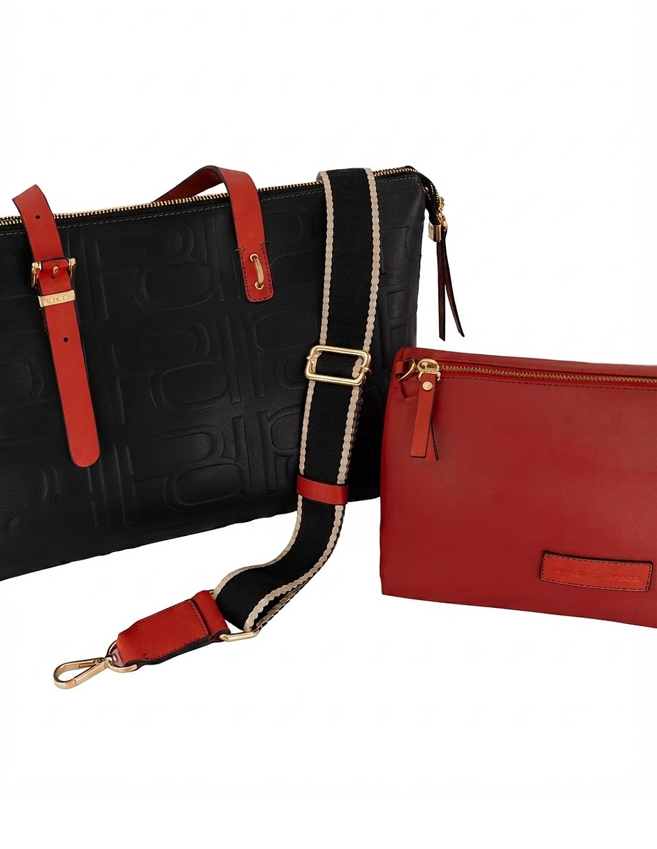 Bolsa bowler de piel para mujer 3
