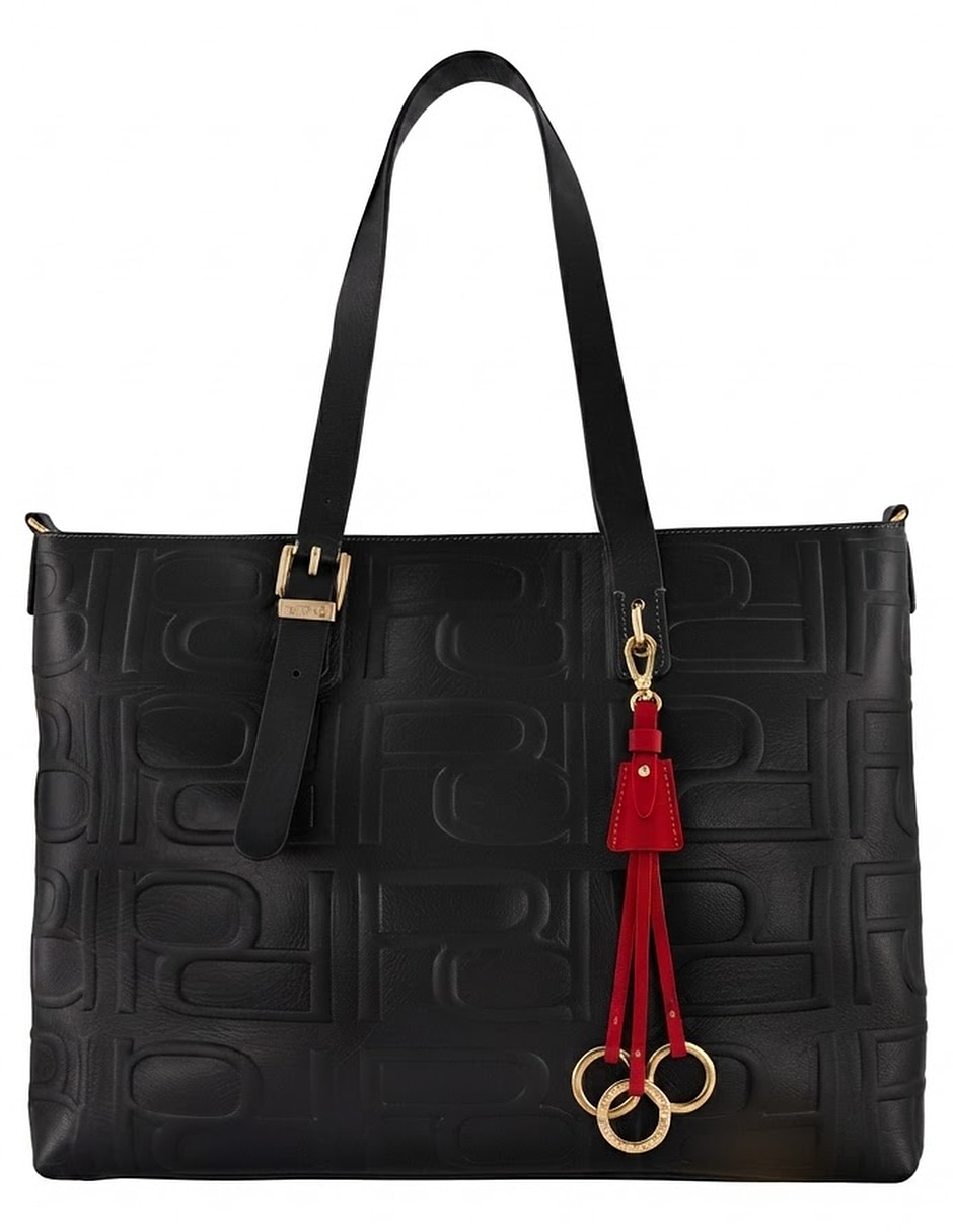 Bolsa shopper de piel para mujer 1