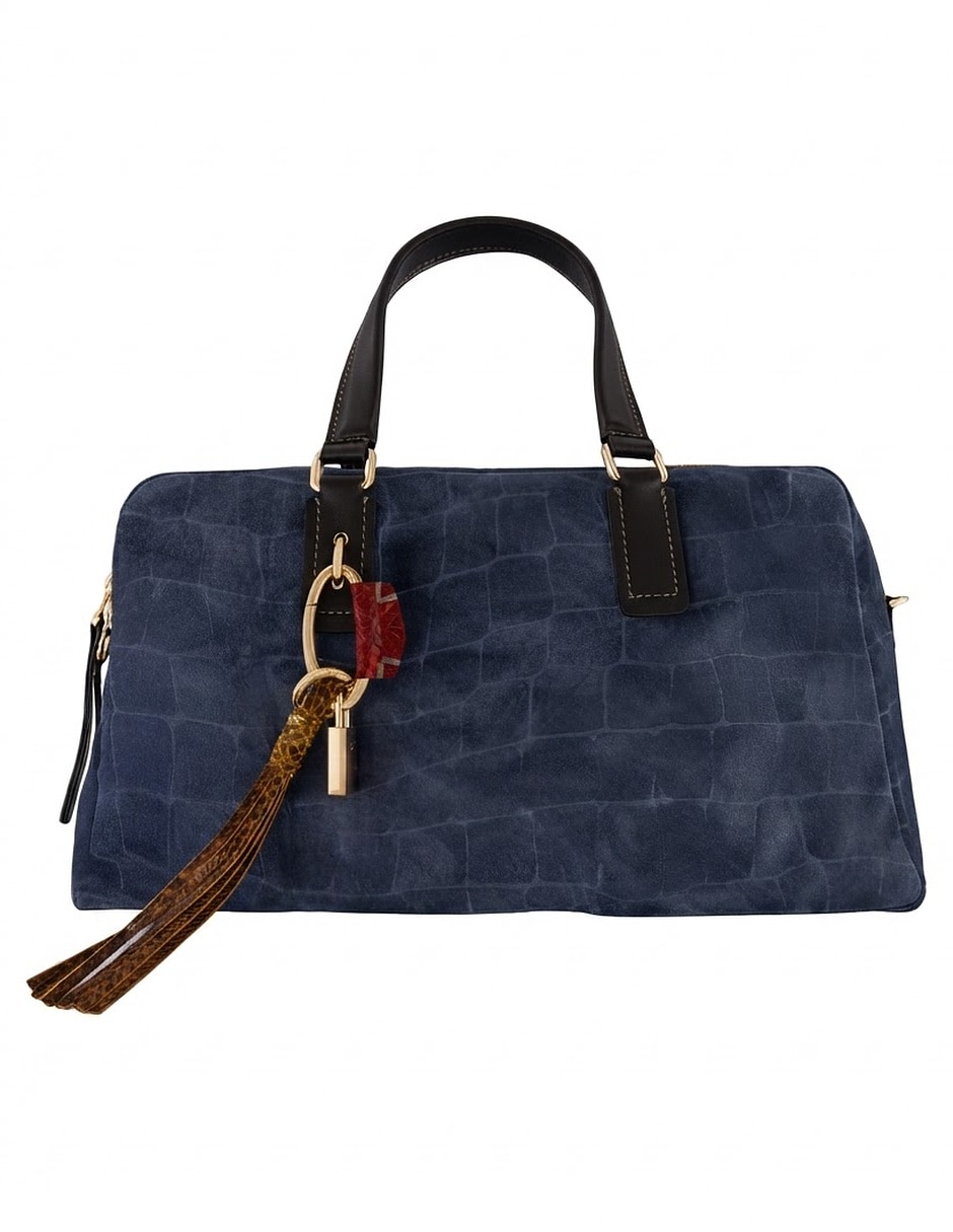 Bolsa bowler de ante para mujer