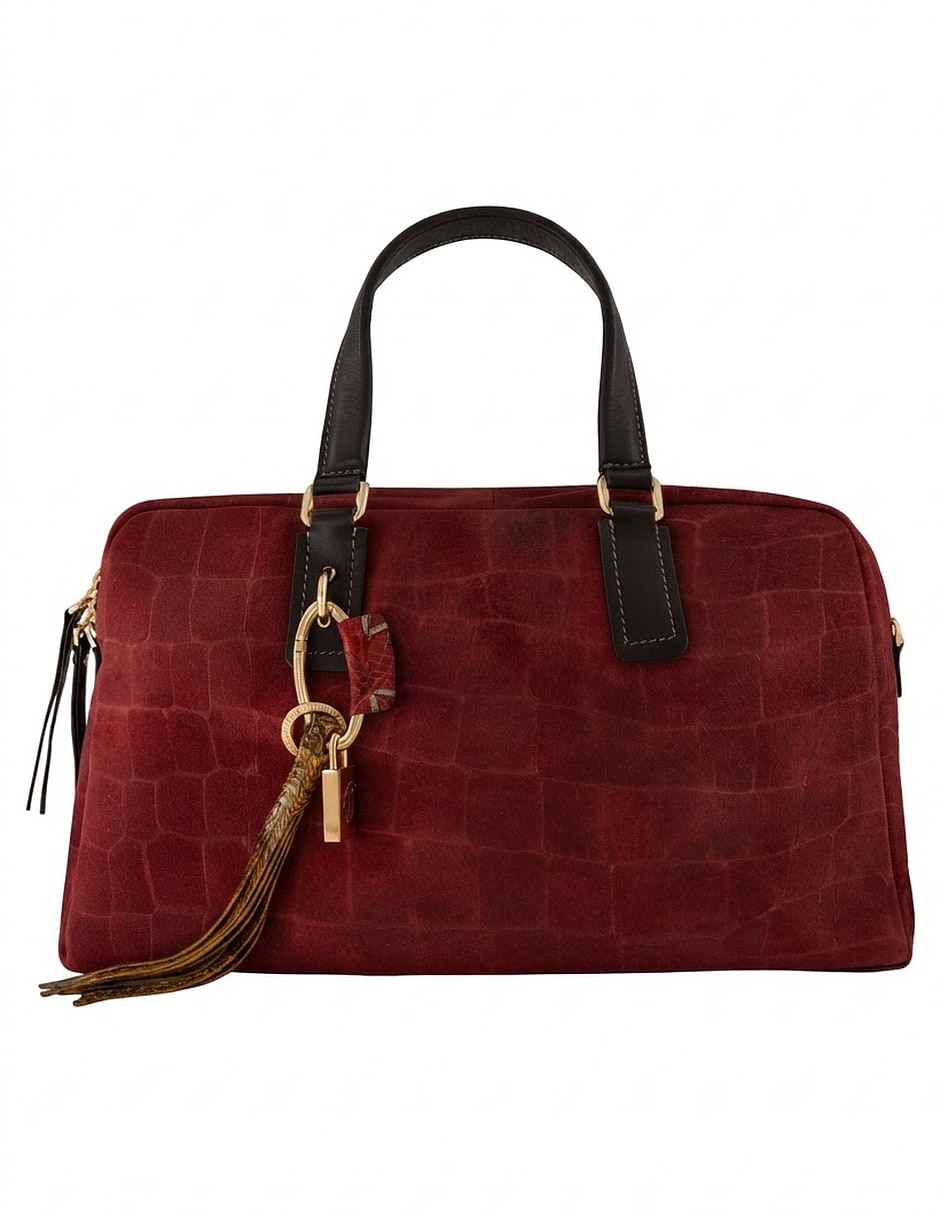 Bolsa bowler de ante para mujer 1