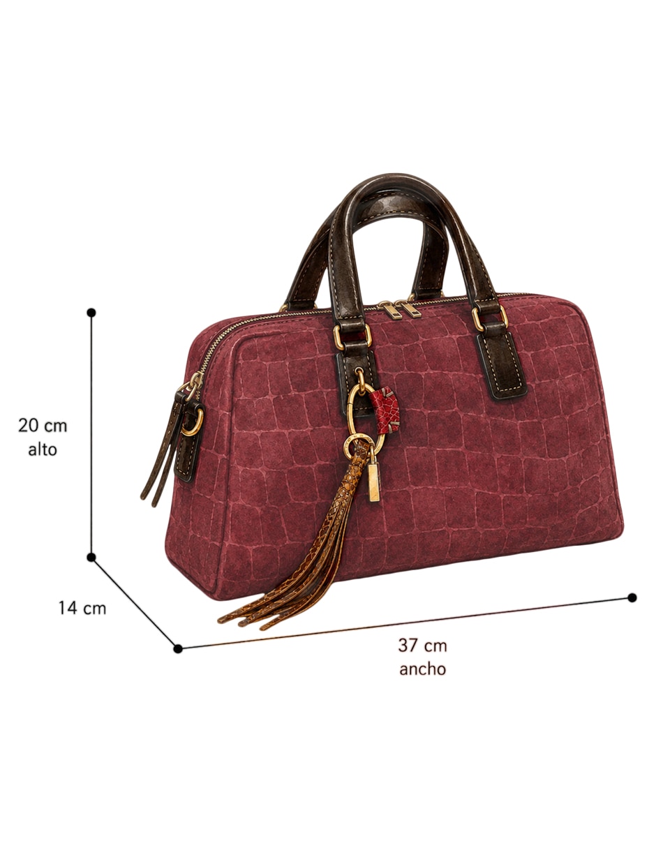 Bolsa bowler de ante para mujer 5