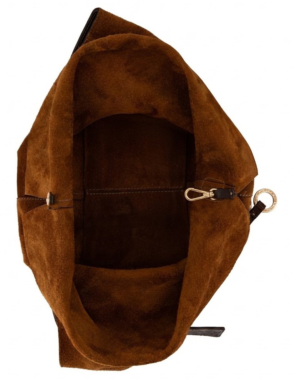 Bolsa hobo de piel para mujer 4