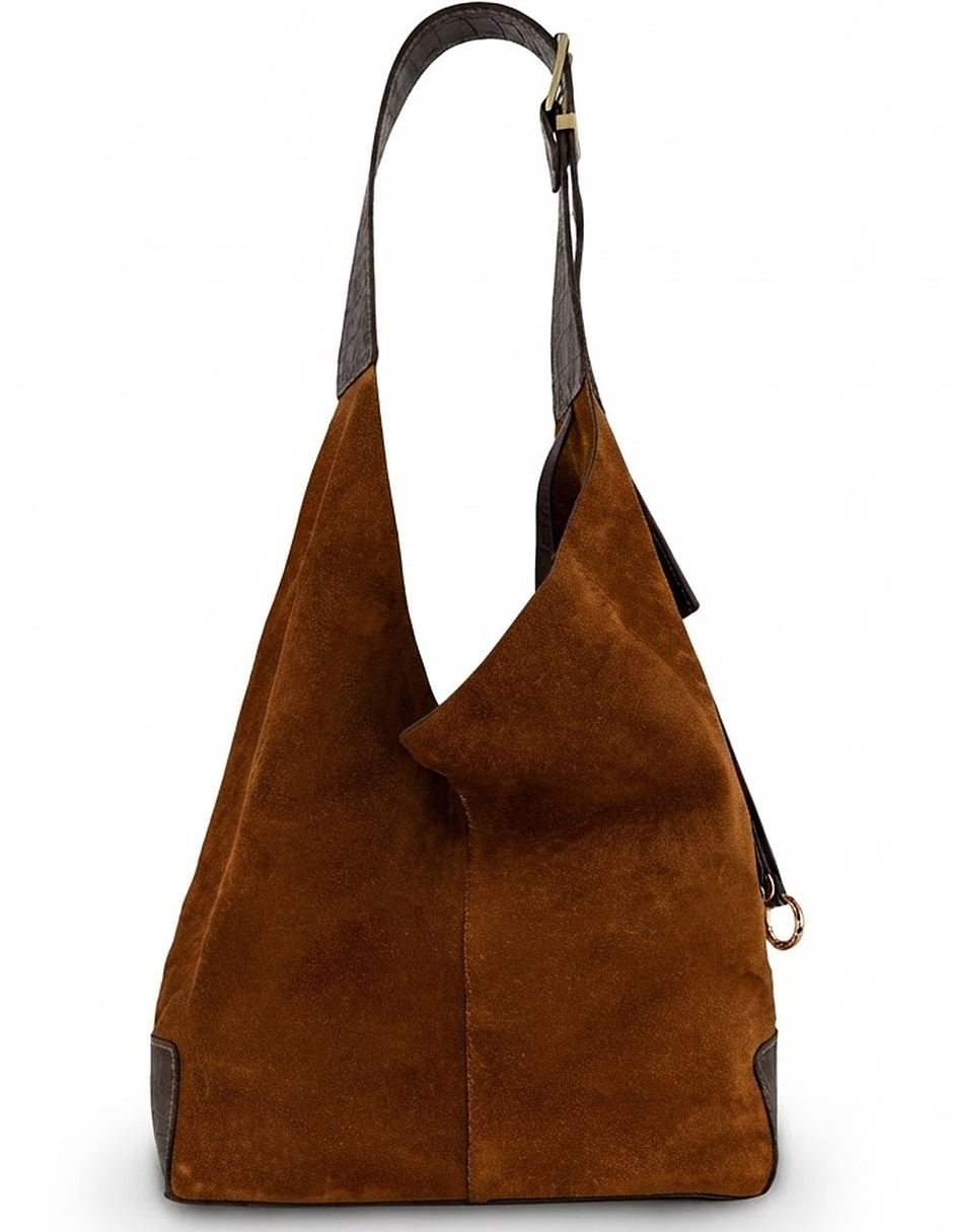 Bolsa hobo de piel para mujer 2