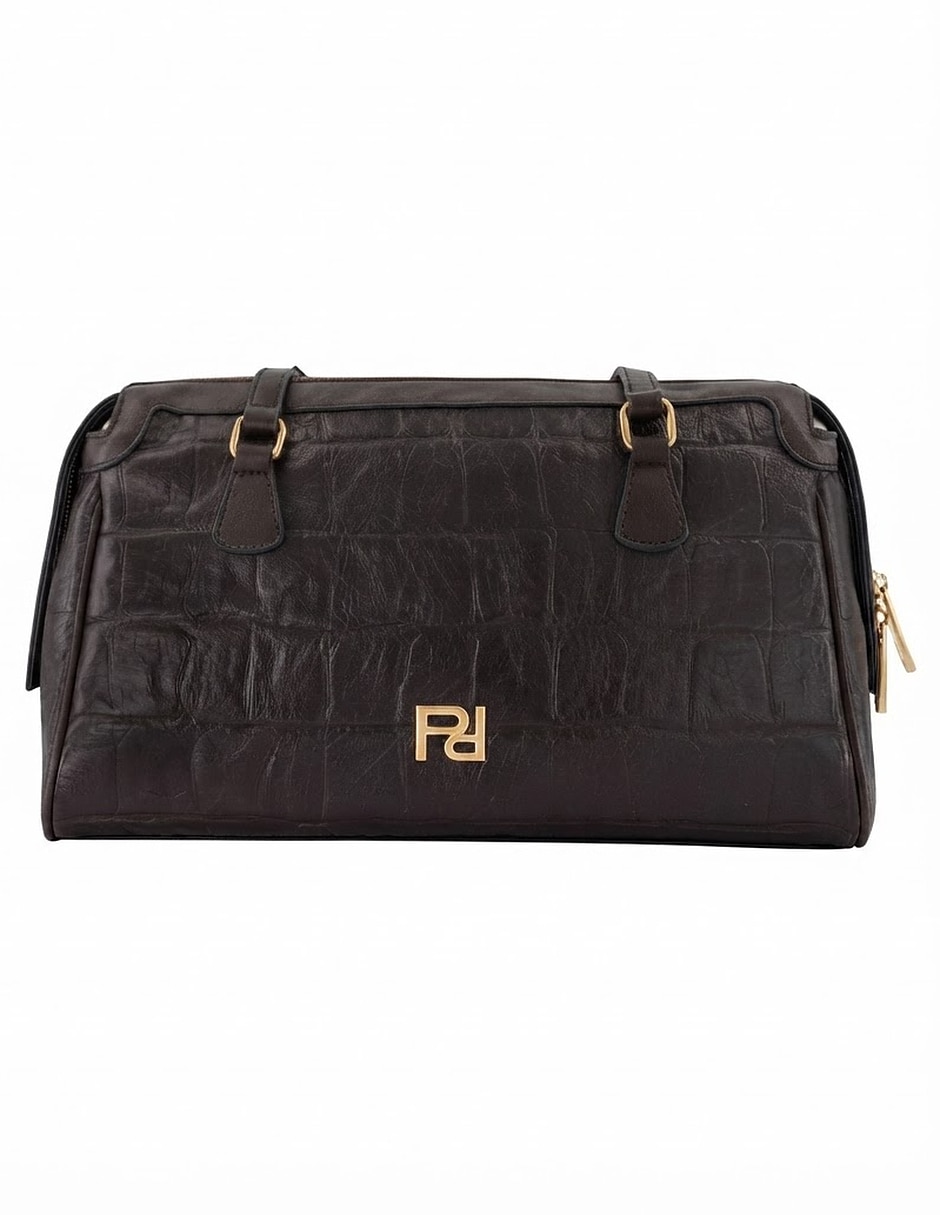 Bolsa bowler de piel para mujer Bolsa bowler de piel para mujer