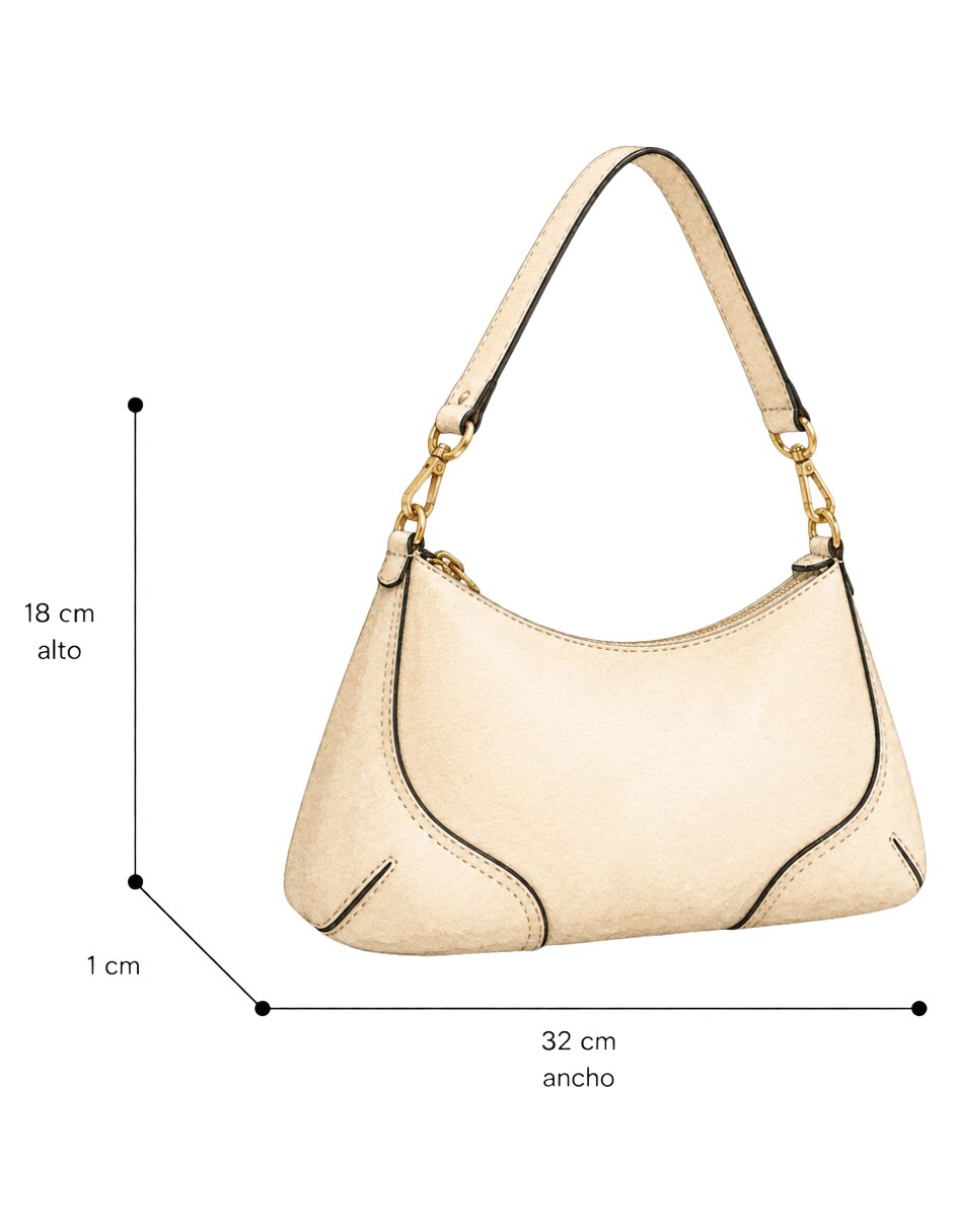 Bolsa shoulder de piel para mujer 5