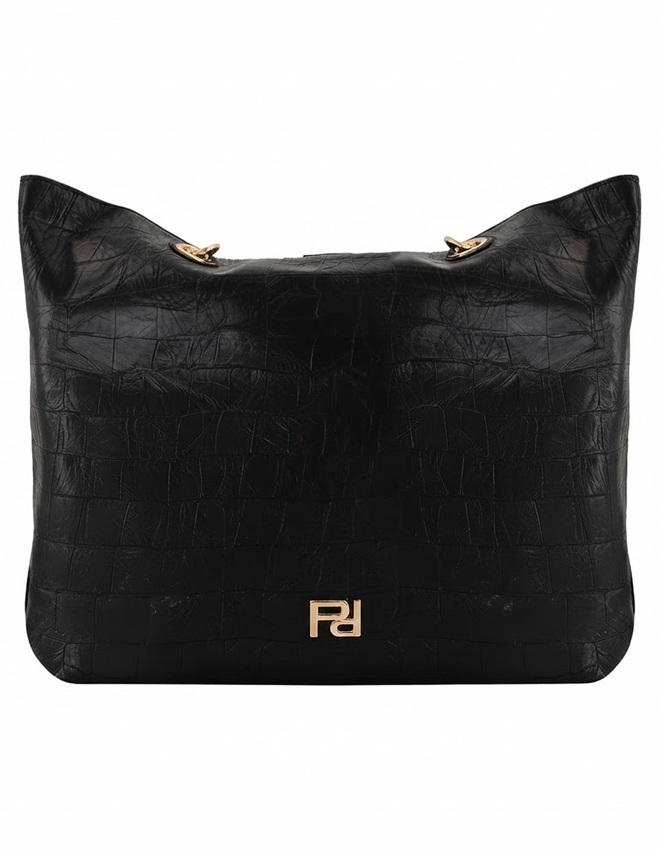 Bolsa shopper de piel para mujer 1