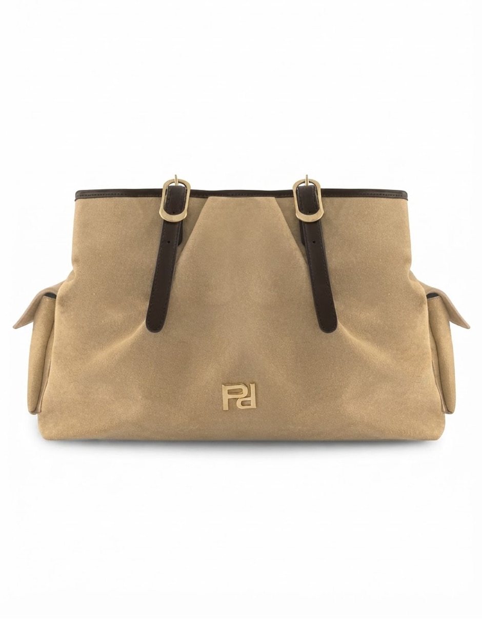 Bolsa shoulder de ante para mujer 2