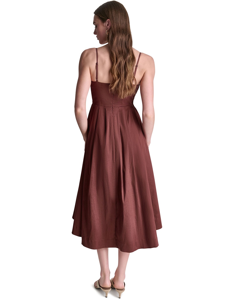 Vestido a la rodilla cocktail para mujer 5