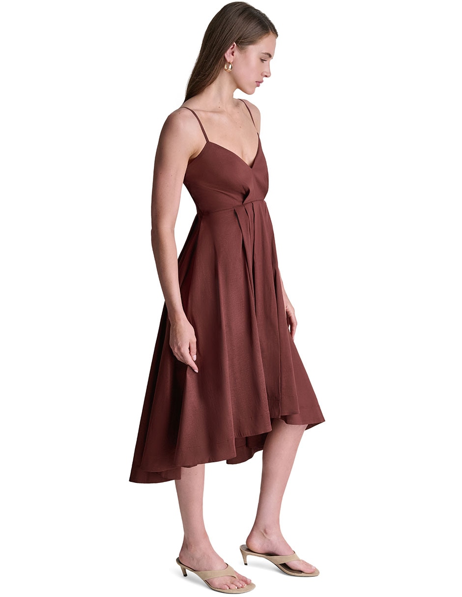 Vestido a la rodilla cocktail para mujer 4