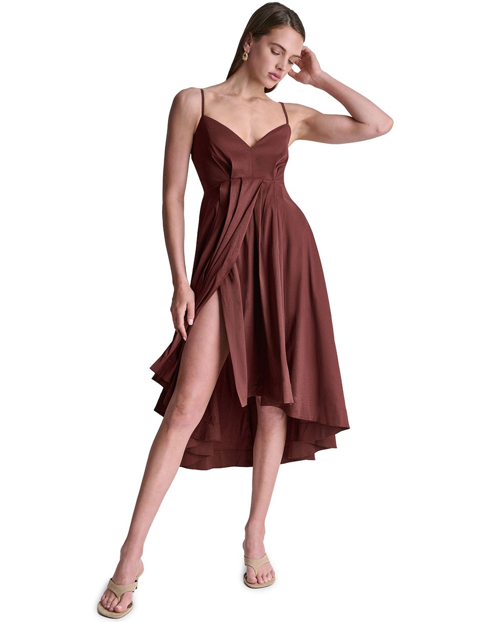 Vestido a la rodilla cocktail para mujer 3