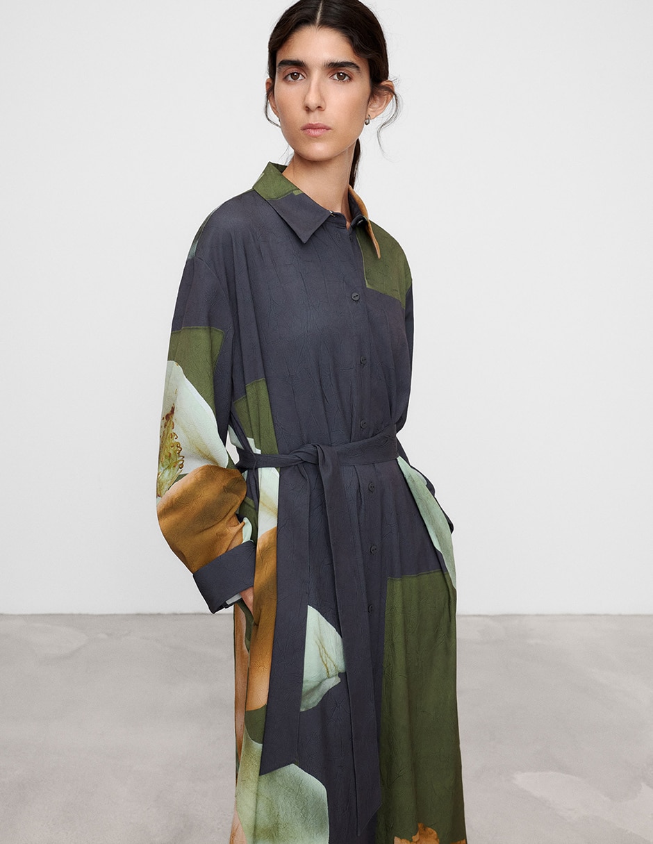 Vestido Largo Casual SIN FAMILIA para mujer