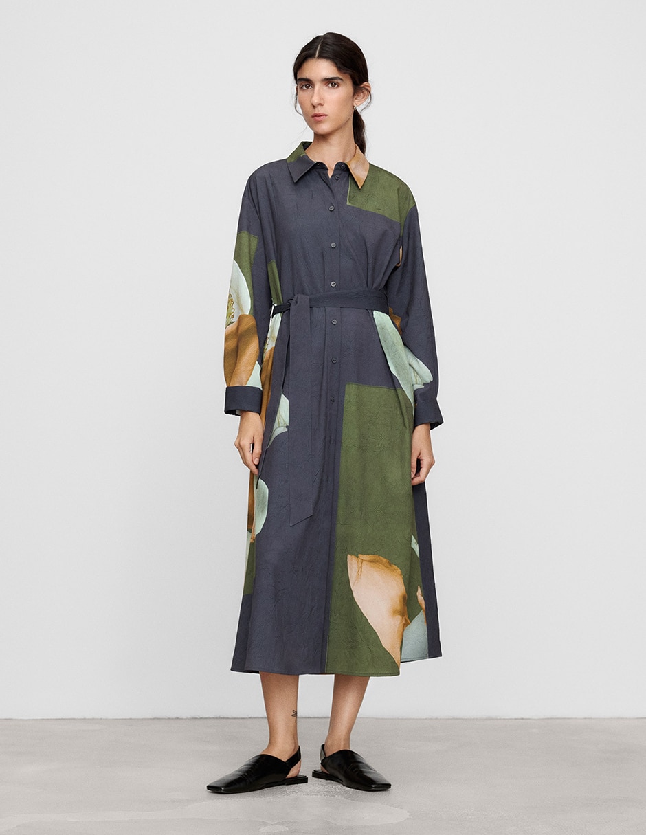 Vestido Largo Casual SIN FAMILIA para mujer 4