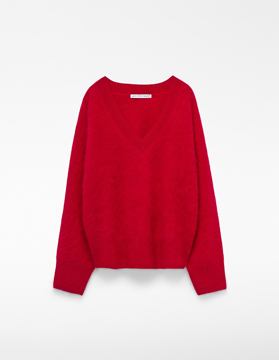Suéter cuello redondo para mujer 6