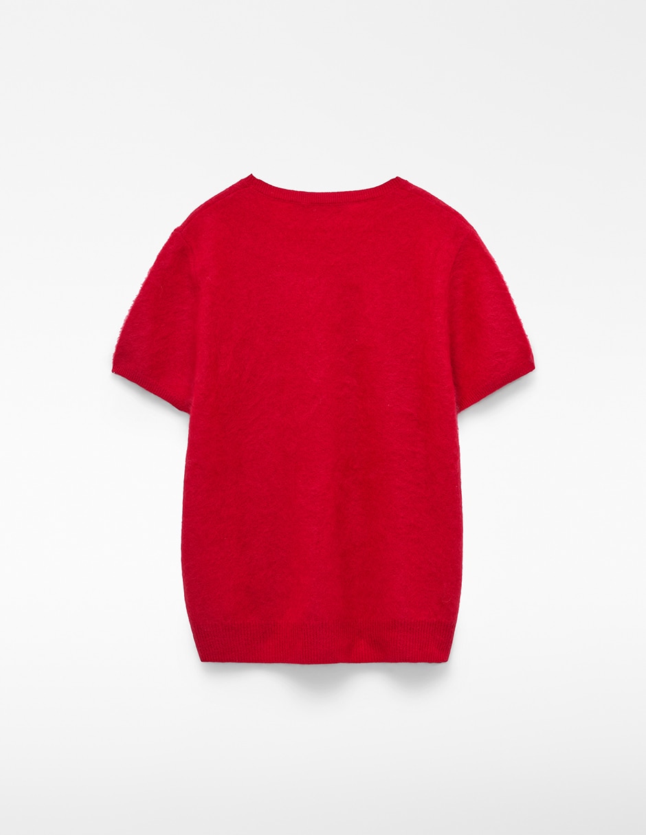 Suéter cuello redondo para mujer 2