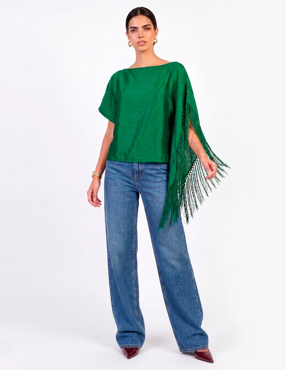 Blusa manga corta para mujer 5