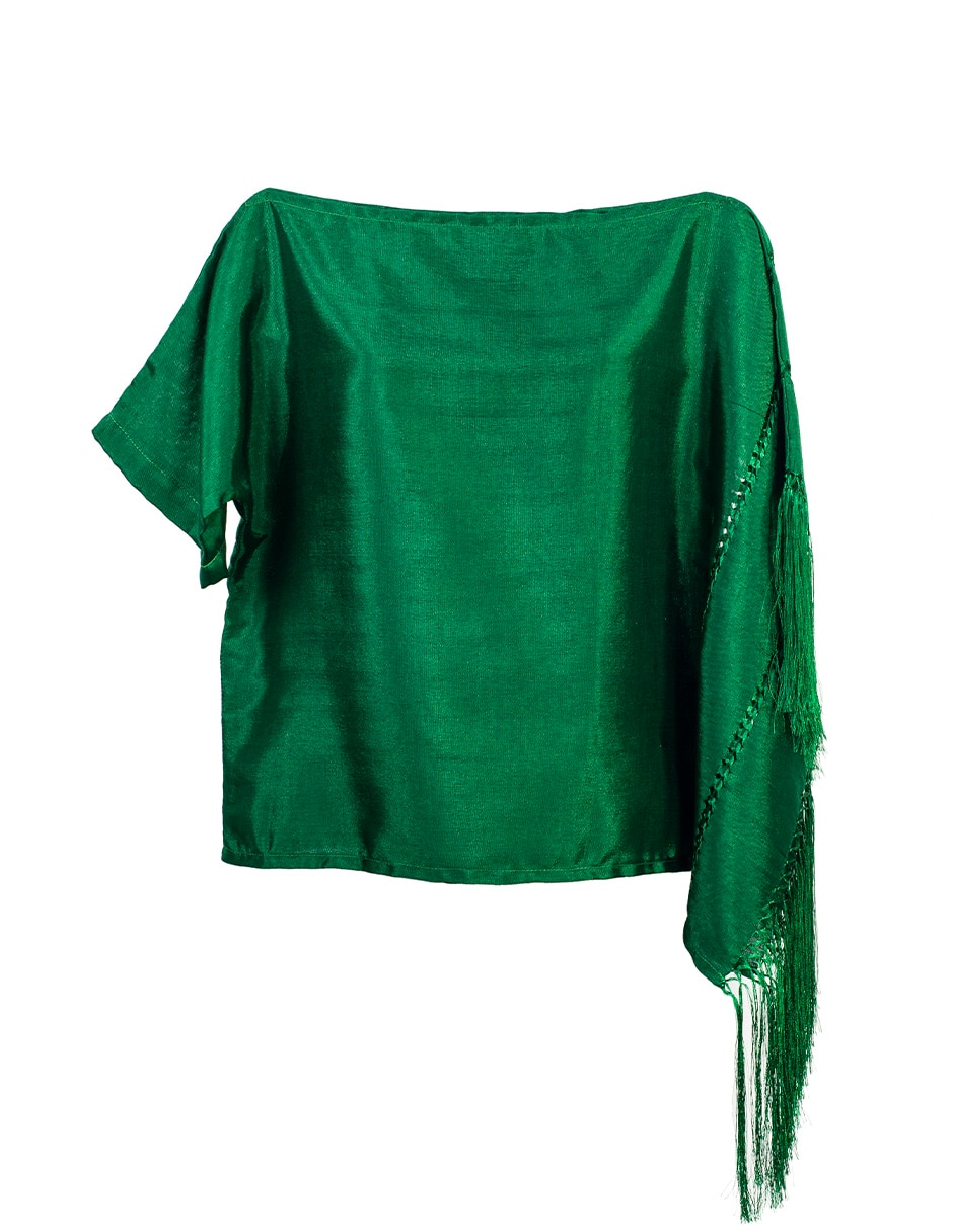 Blusa manga corta para mujer