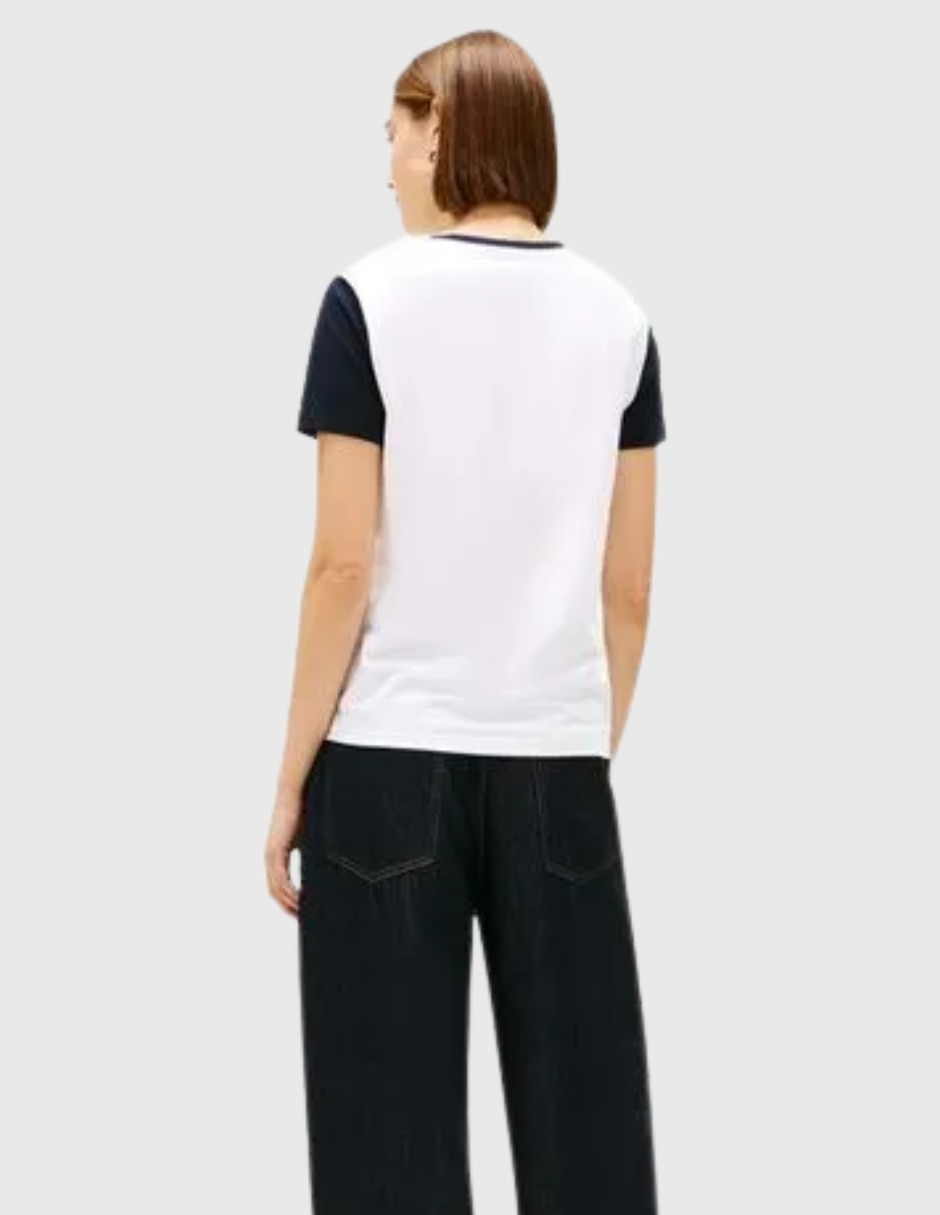 Playera manga Sin colección cuello Redondo para mujer 3