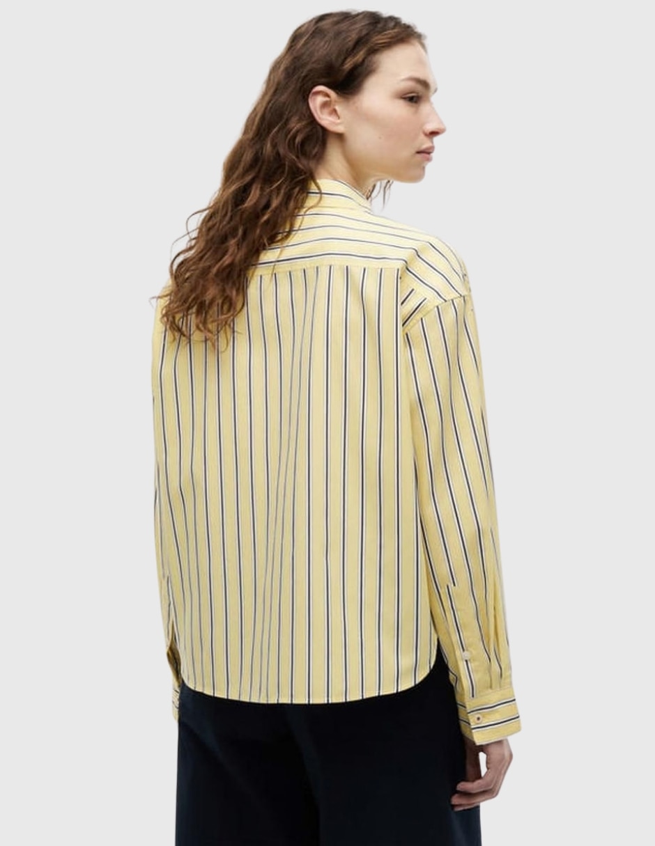 Camisa/Sobrecamisa Sin colección de Algodón manga Larga para mujer 4