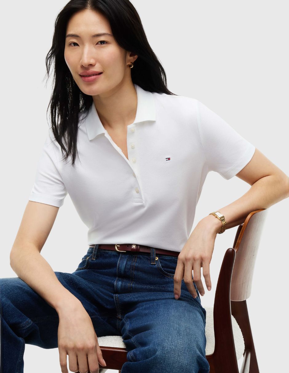 Playera tipo polo para mujer 4