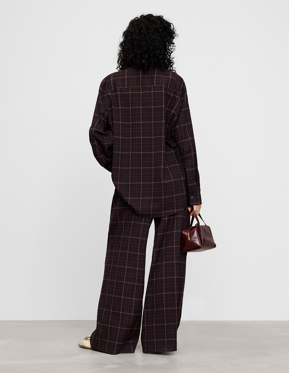 Pantalón amplio para mujer 4