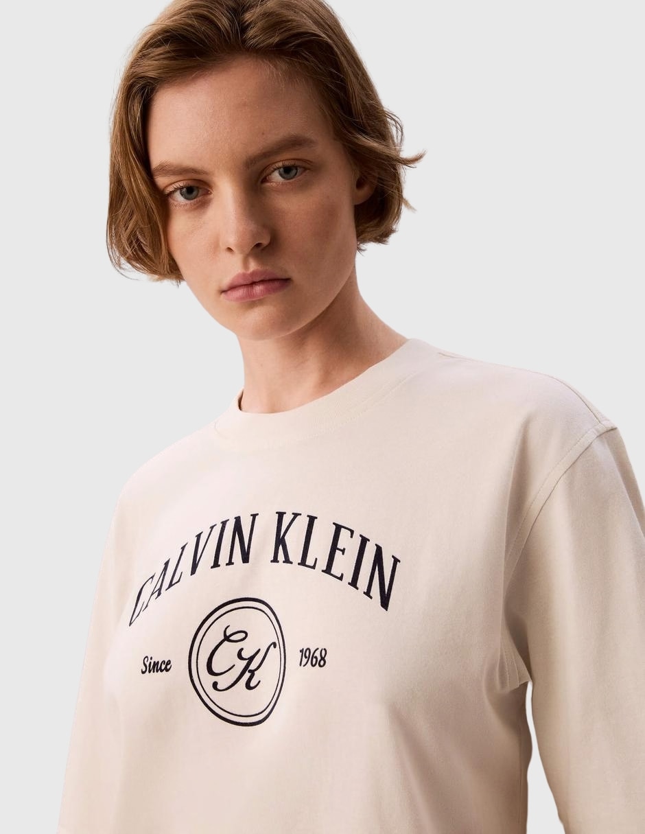 Playera manga Sin colección cuello Redondo para mujer 6