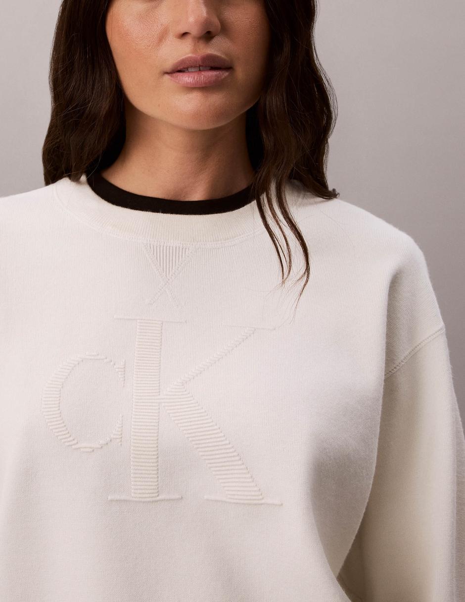 Suéter cuello redondo para mujer 6