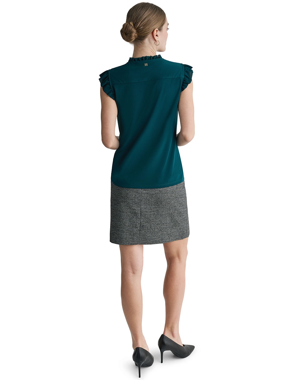 Blusa manga Sin Manga para mujer 3