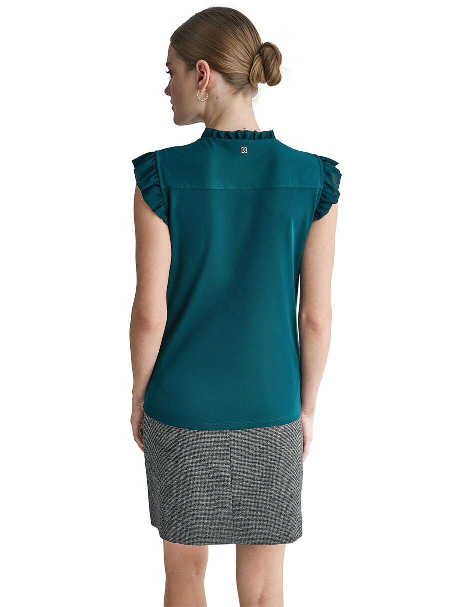 Blusa manga Sin Manga para mujer 7