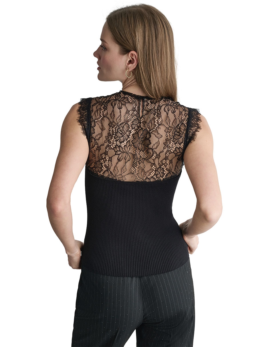Blusa manga Sin Manga para mujer 5