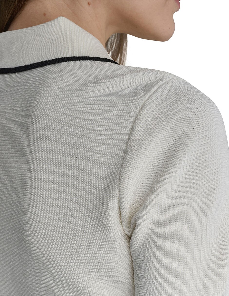 Blusa peplum manga Corta para mujer 7