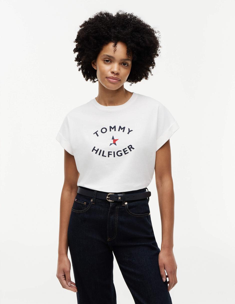 Playera manga Sin colección cuello Redondo para mujer