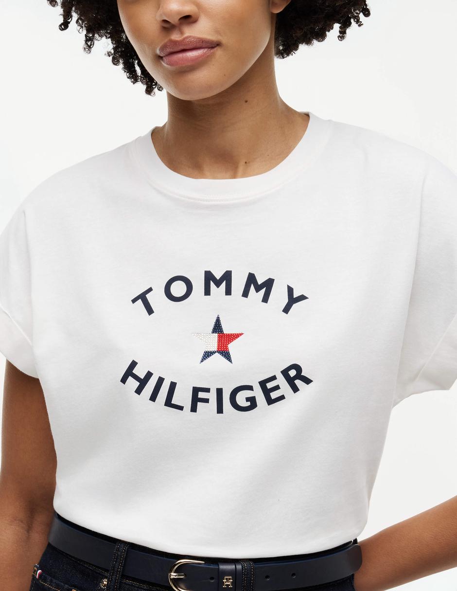 Playera manga Sin colección cuello Redondo para mujer 2