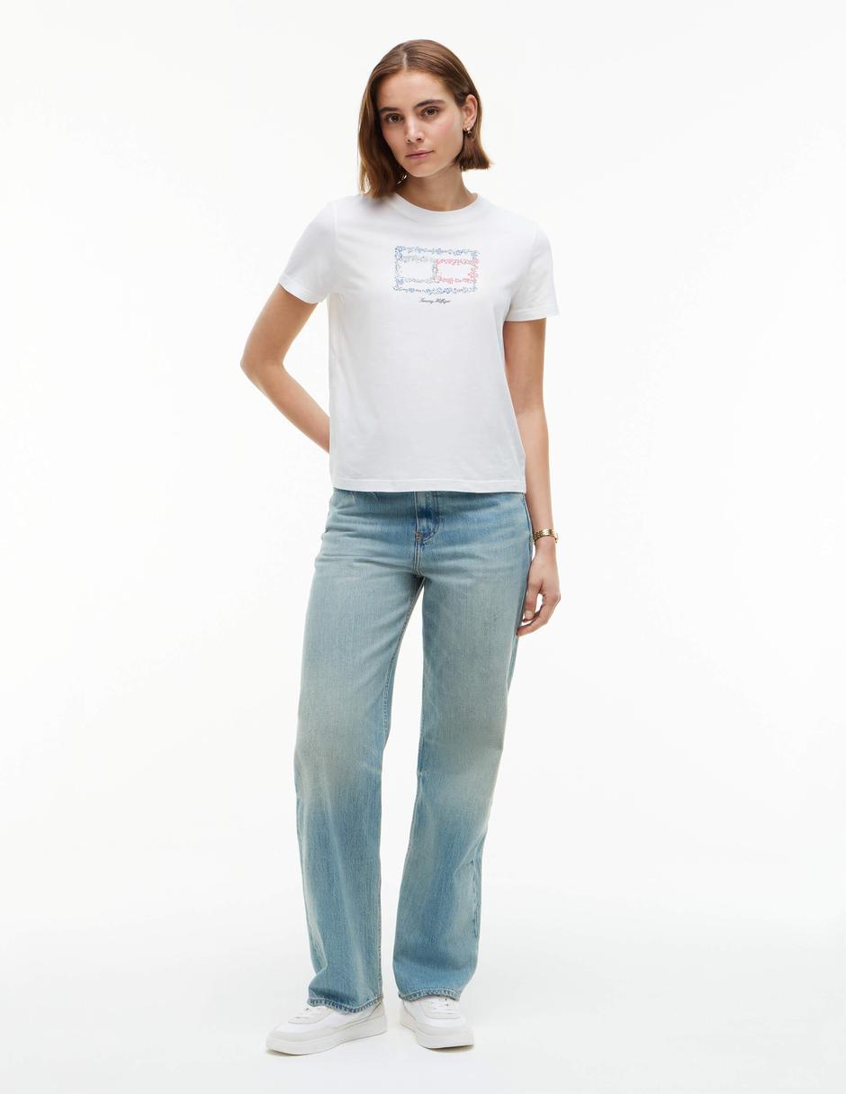 Playera manga Sin colección cuello Redondo para mujer 2