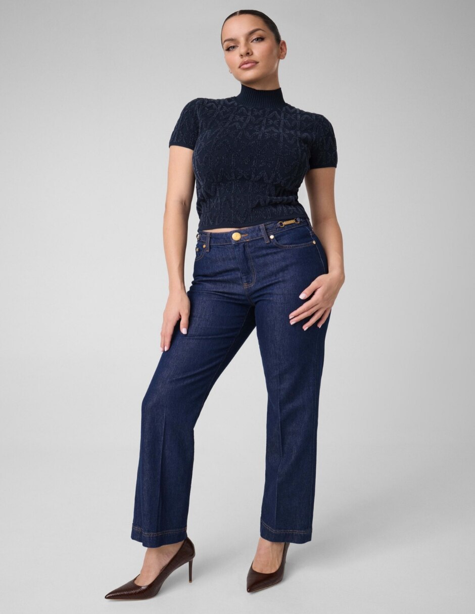 Blusa NALIYA manga Corta para mujer