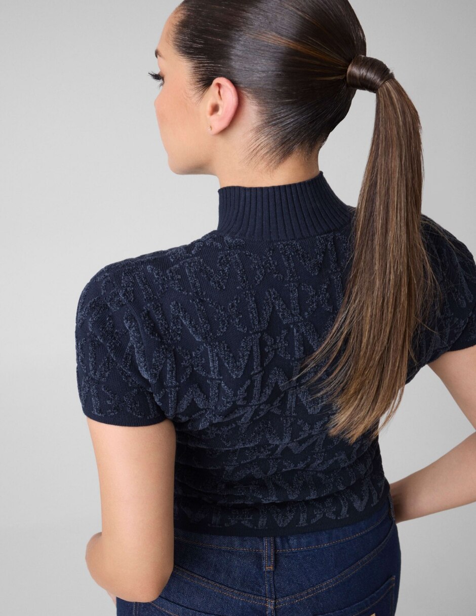 Blusa NALIYA manga Corta para mujer