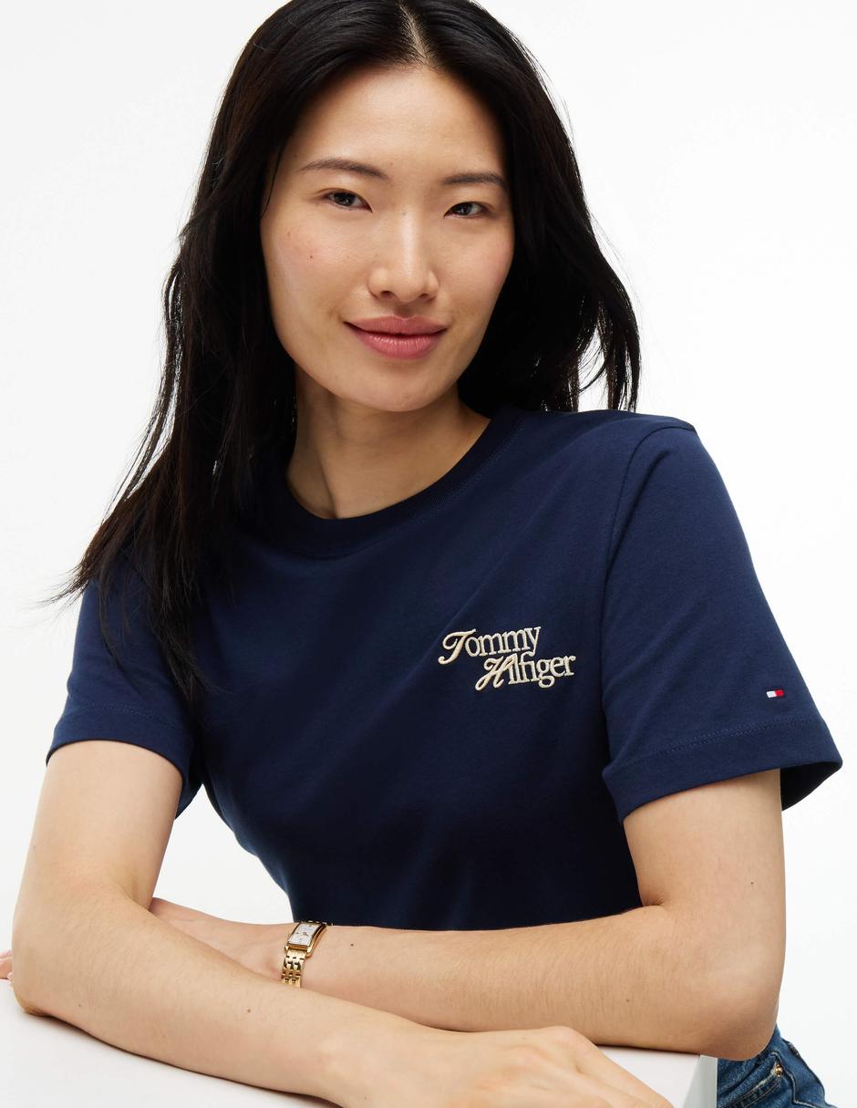 Playera manga Sin colección cuello Redondo para mujer 2