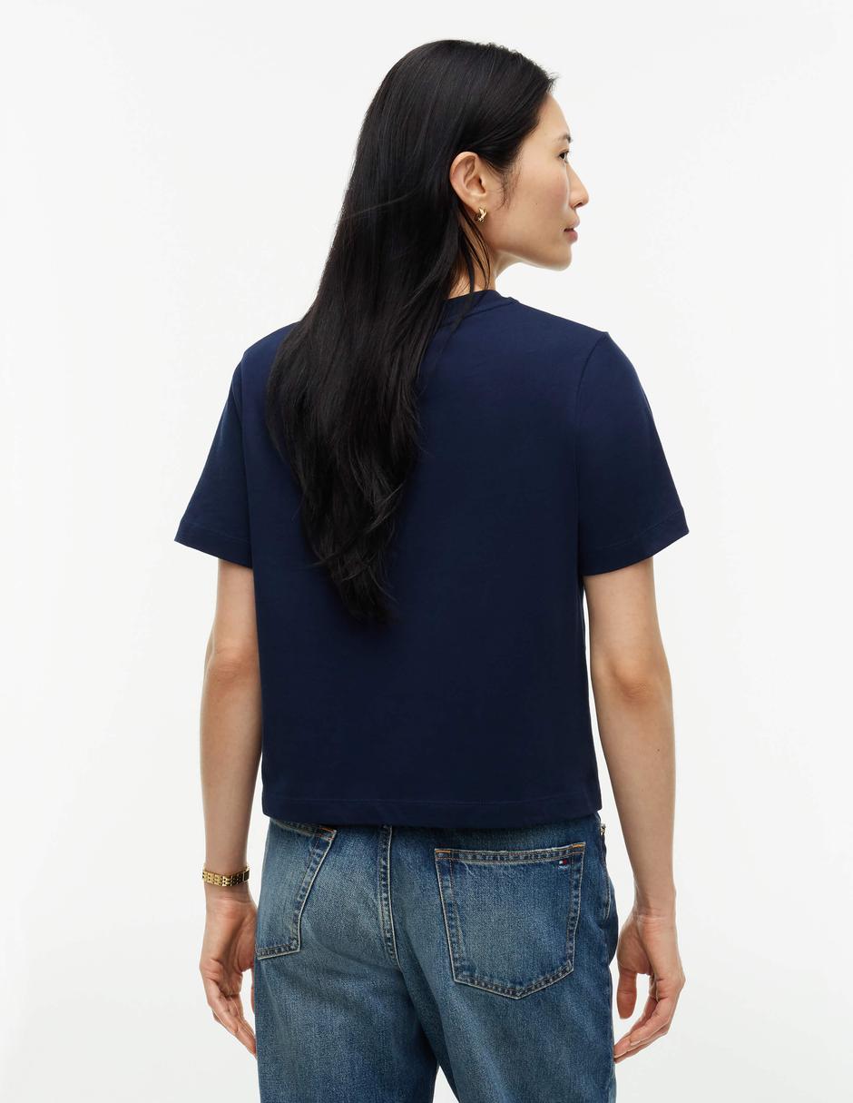 Playera manga Sin colección cuello Redondo para mujer 3