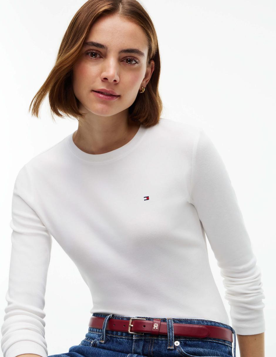 Playera manga Sin colección cuello Redondo para mujer 4