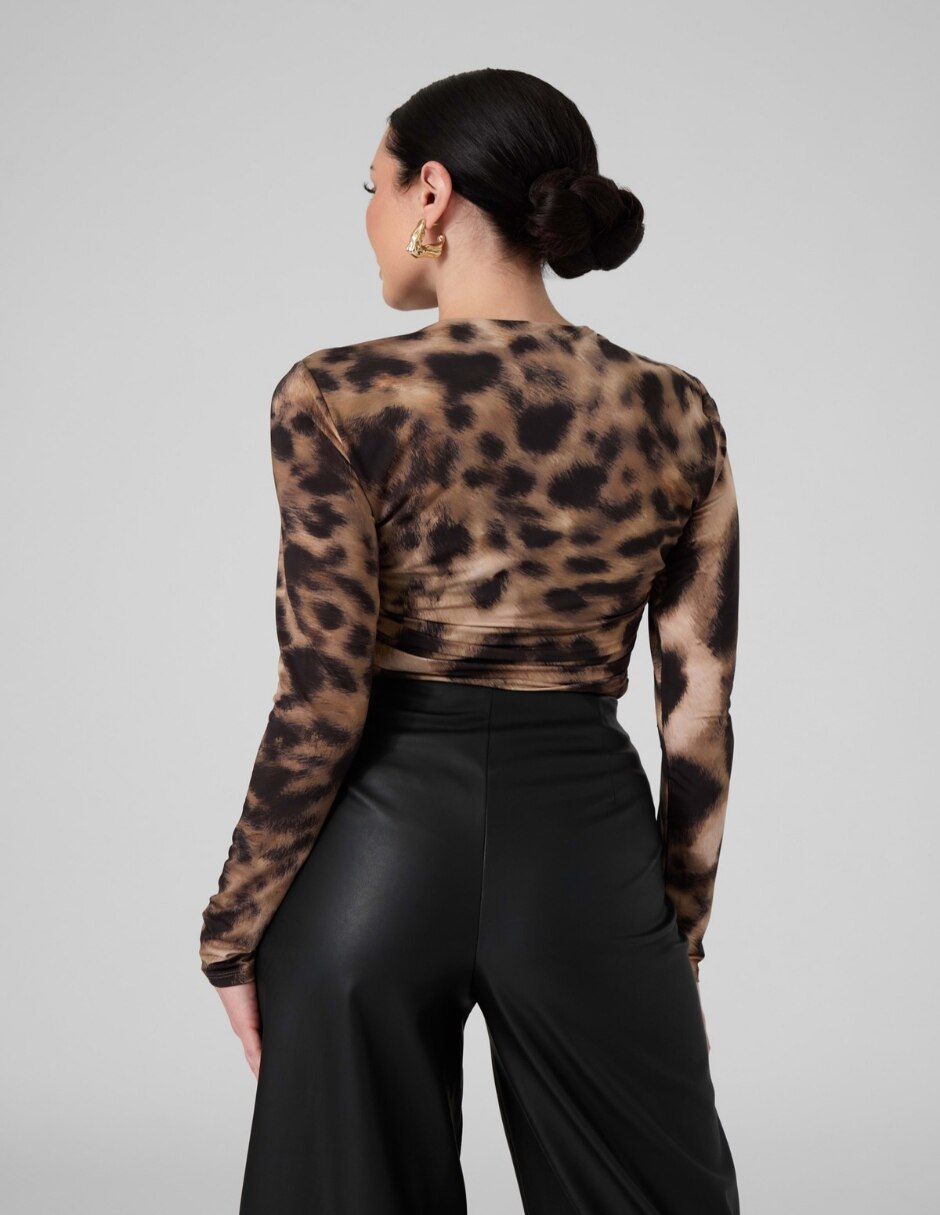 Blusa EZME manga Larga para mujer 3