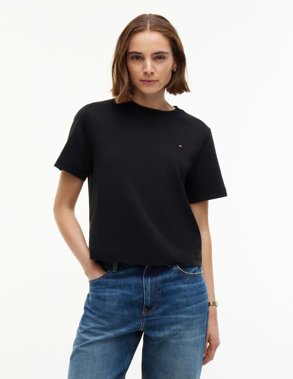 Playera manga Sin colección cuello Redondo para mujer 1