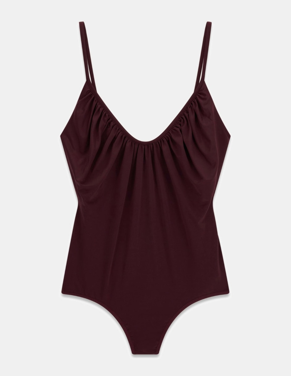 Body cuello redondo para mujer