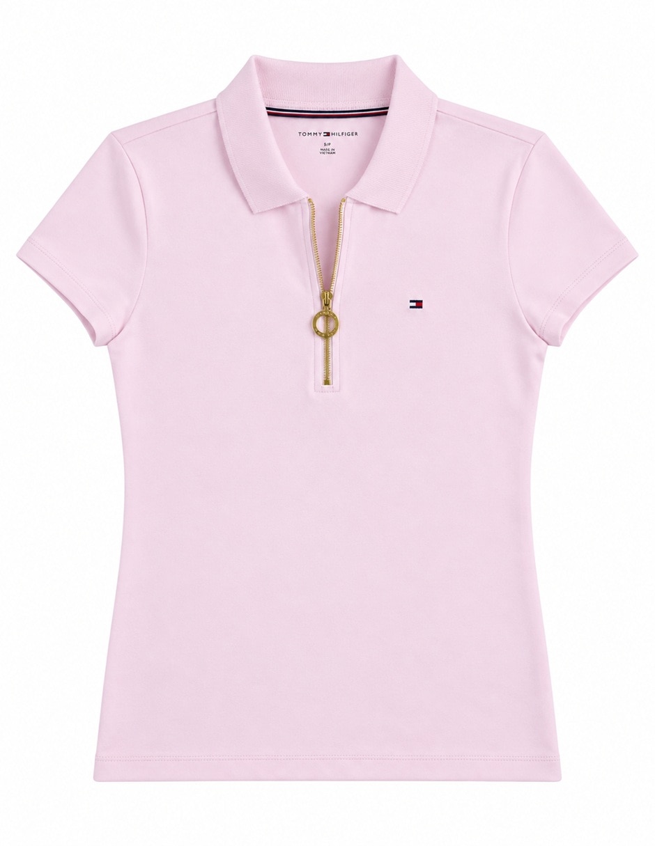 Playera cuello polo para mujer 4