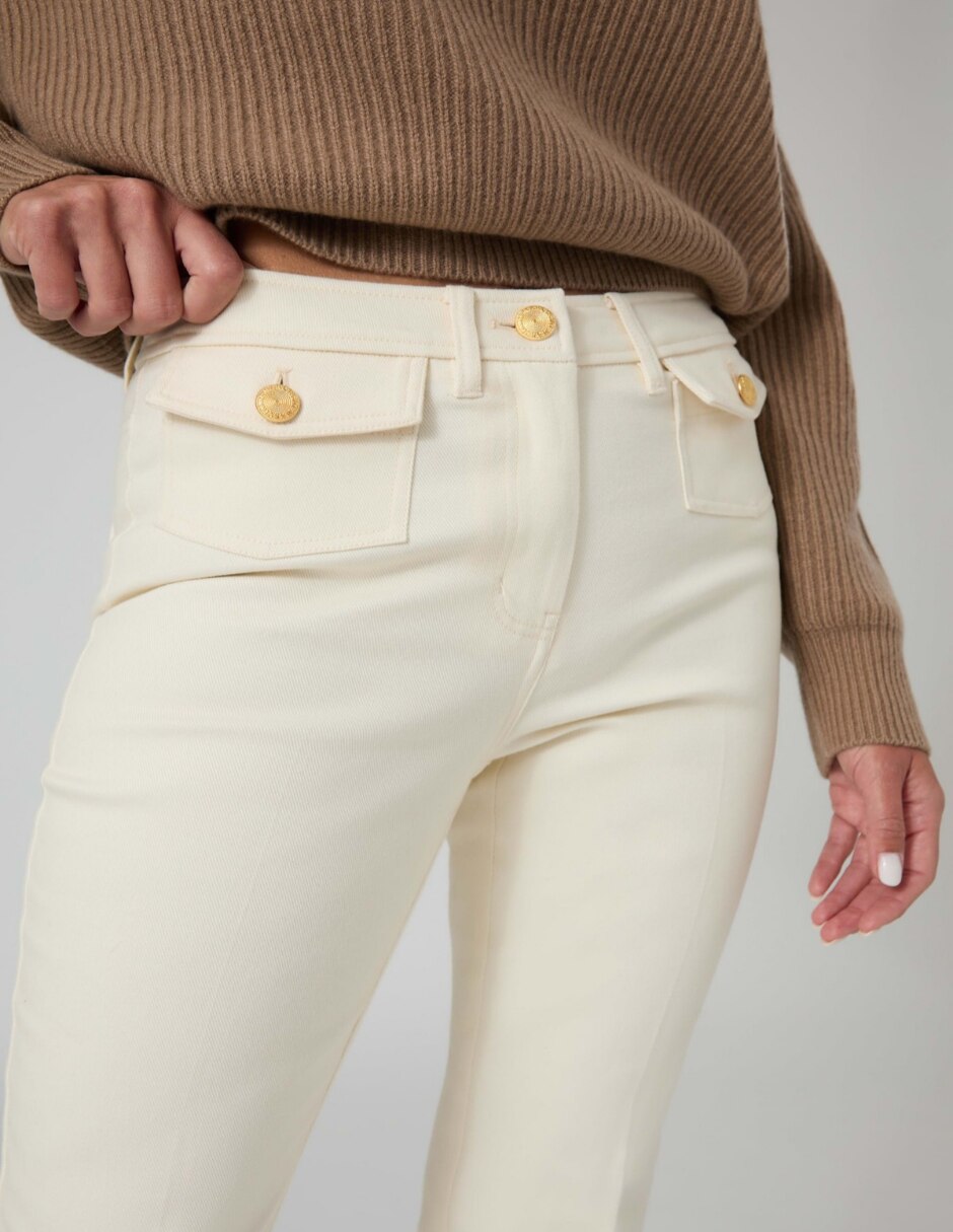 Pantalón regular para mujer 4