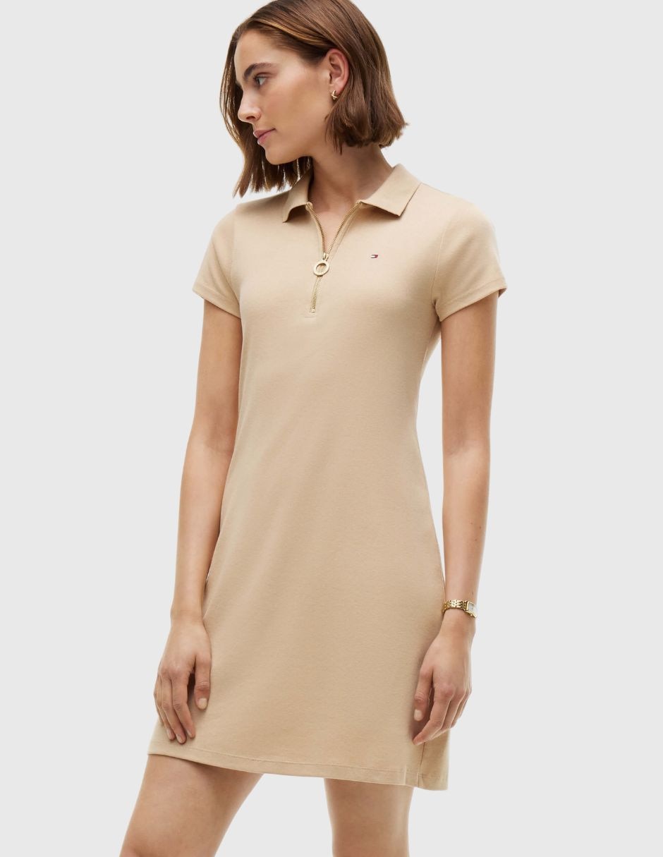 Vestido arriba rodilla casual tommy para mujer