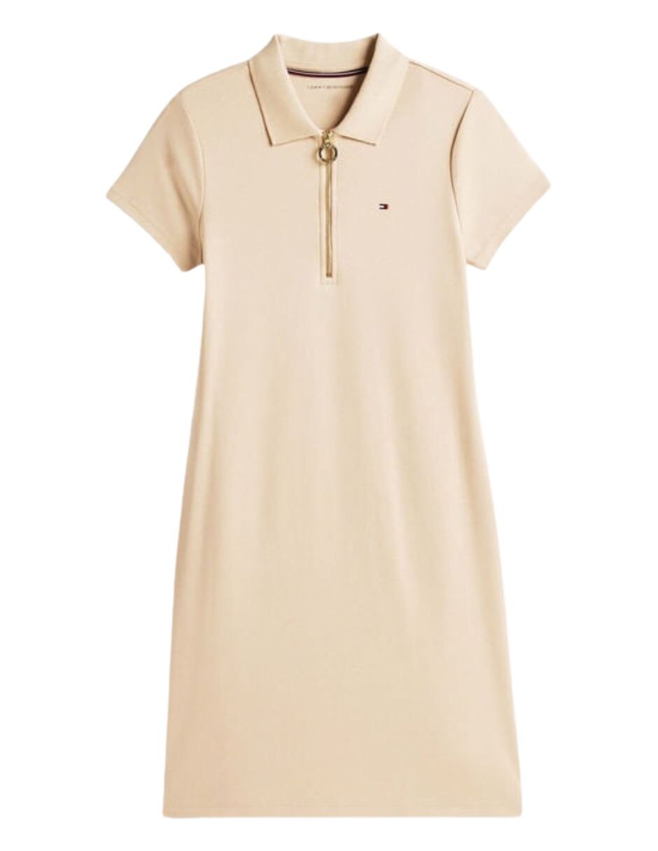 Vestido arriba rodilla casual tommy para mujer 4